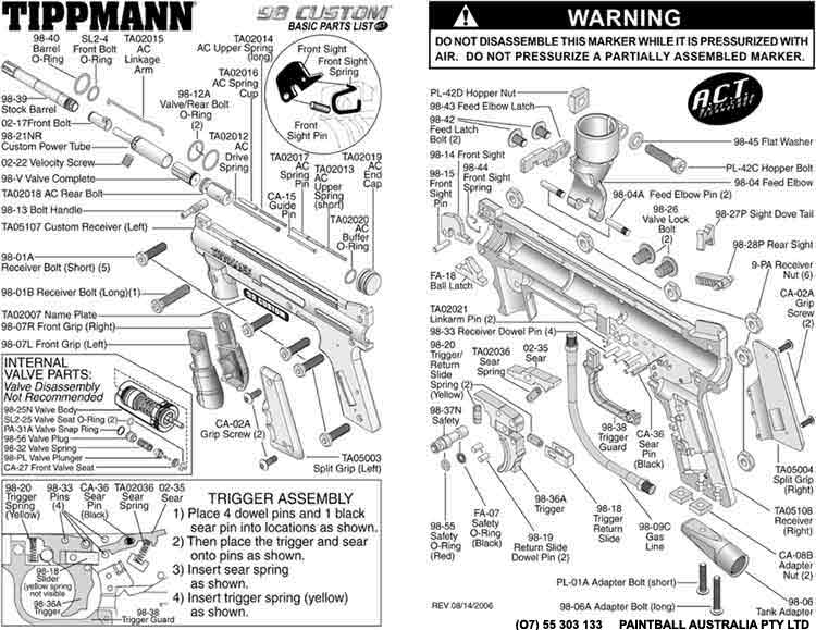 Tippmann Schematics